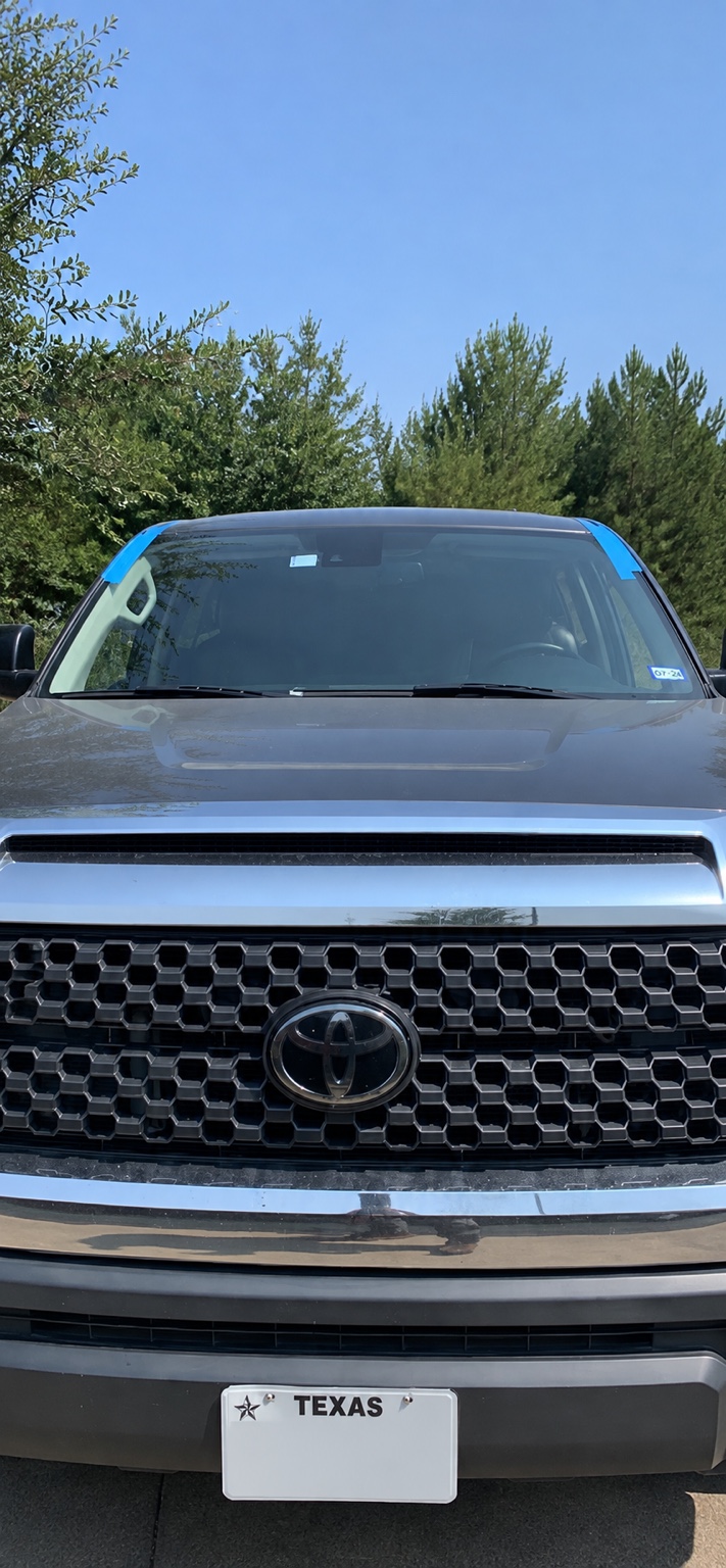 Auto glass work